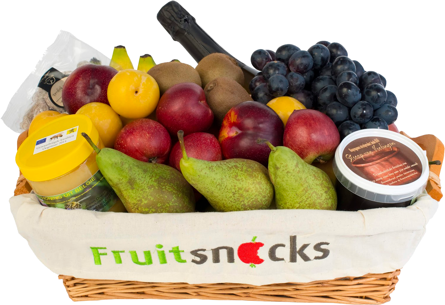 Assorted Fruit Basket Deluxe PNG