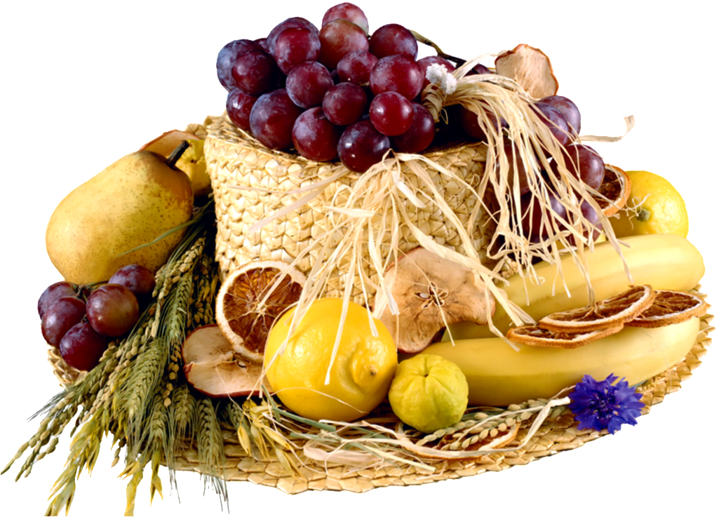 Assorted Fruit Basket Display.png PNG