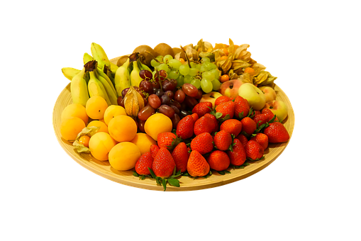 Assorted Fruit Platter PNG