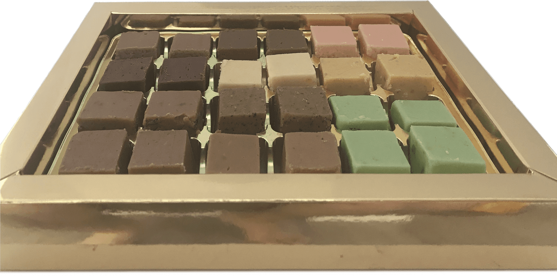 Assorted Gourmet Chocolates Box PNG
