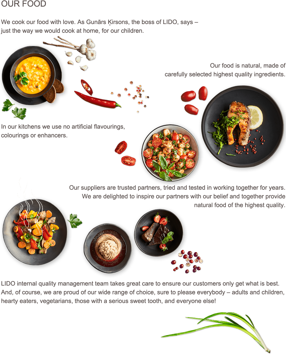 Assorted Gourmet Dishes Display PNG