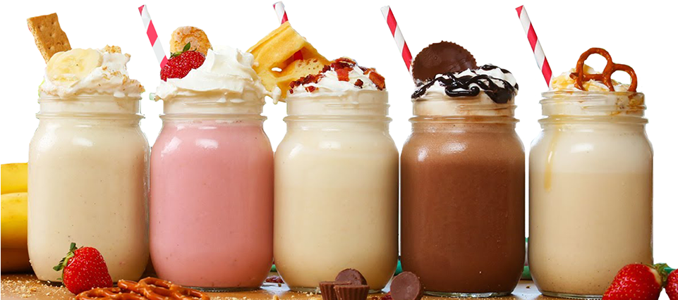 Download Assorted Gourmet Milkshakes | Wallpapers.com