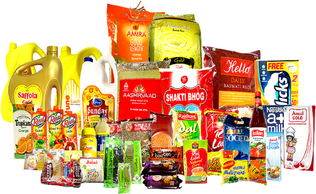 Assorted Grocery Products Collection PNG