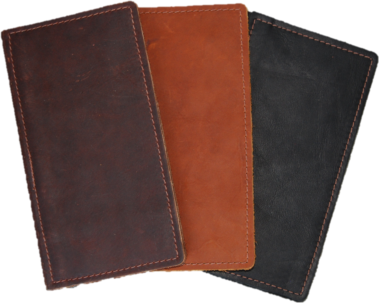 Assorted Leather Wallets PNG