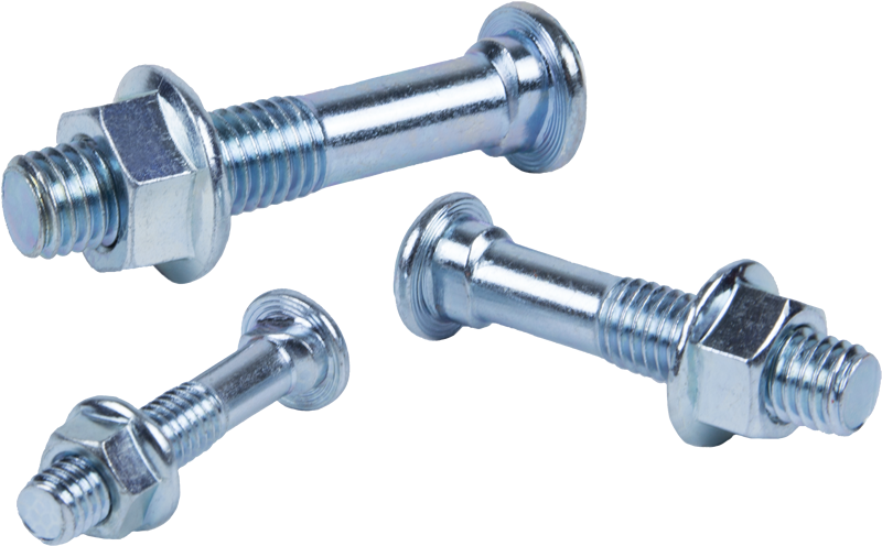 Assorted Metal Boltsand Nuts PNG