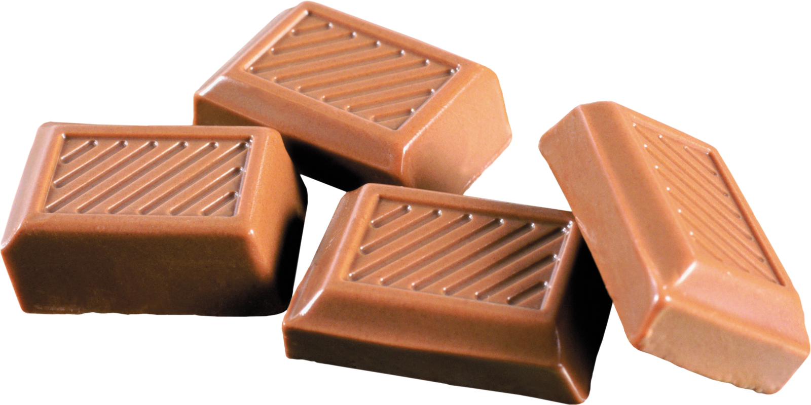 Assorted Milk Chocolate Pieces PNG