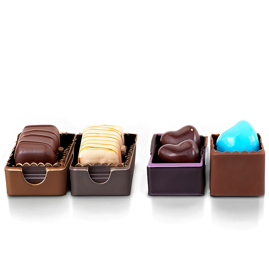 Assorted Mini Chocolate Box Png Tln PNG