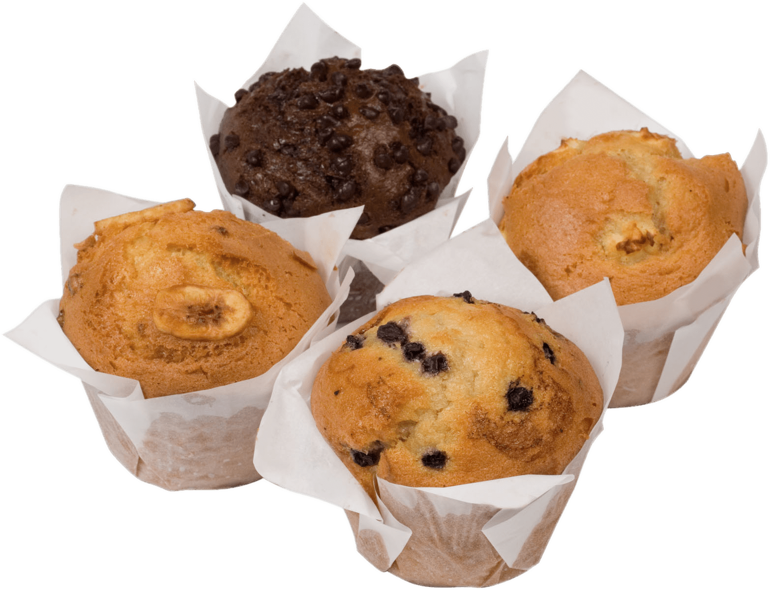 Assorted Muffins Top View.png PNG