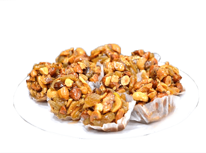 Assorted Nut Brittle Dry Fruits Snack PNG