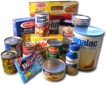 Assorted Pantry Items Collection PNG