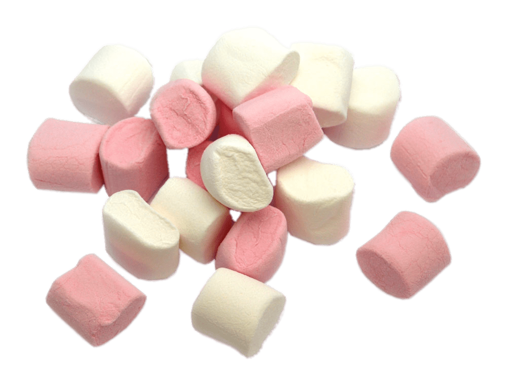 Assorted Pinkand White Marshmallows PNG