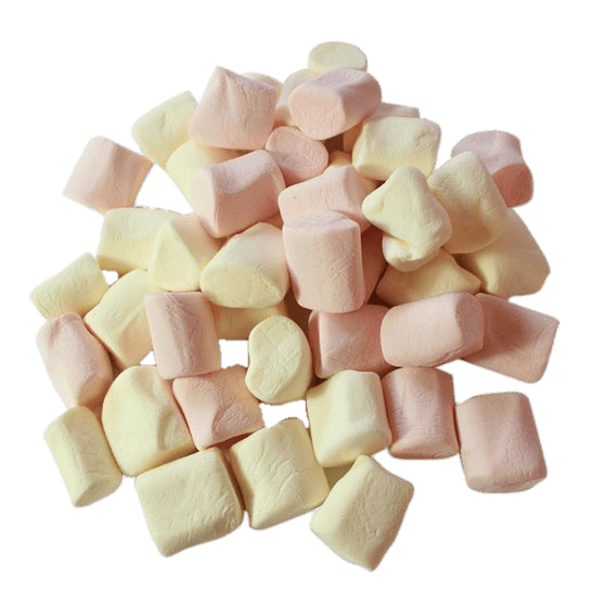 Assorted Pinkand White Marshmallows PNG
