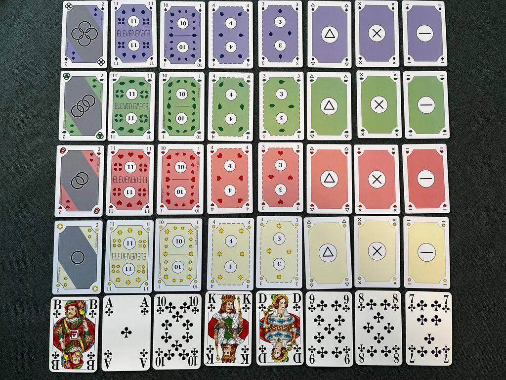 Assorted Playing Cards Array Wallpaper