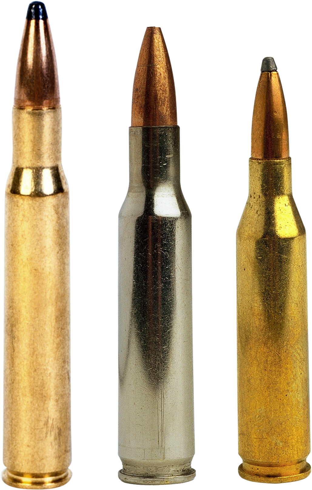 Assorted Rifle Cartridges PNG