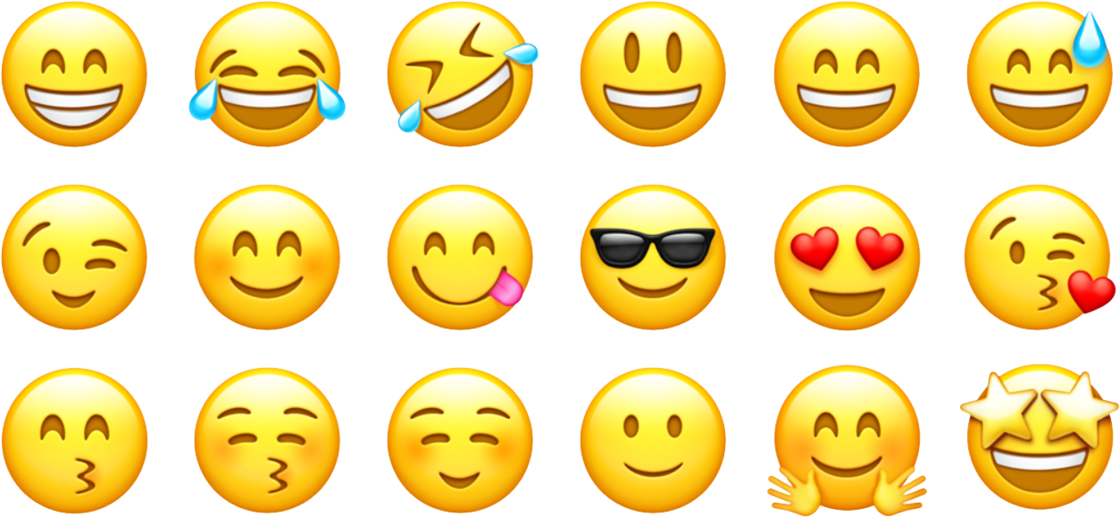 Download Assorted Smiley Face Emojis | Wallpapers.com