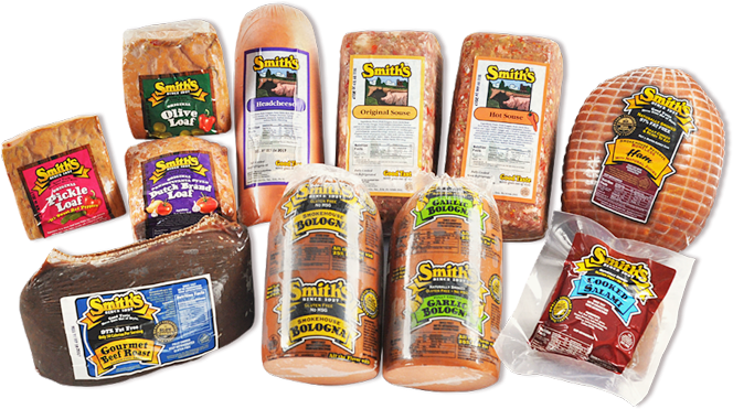 Assorted Smiths Meat Products PNG