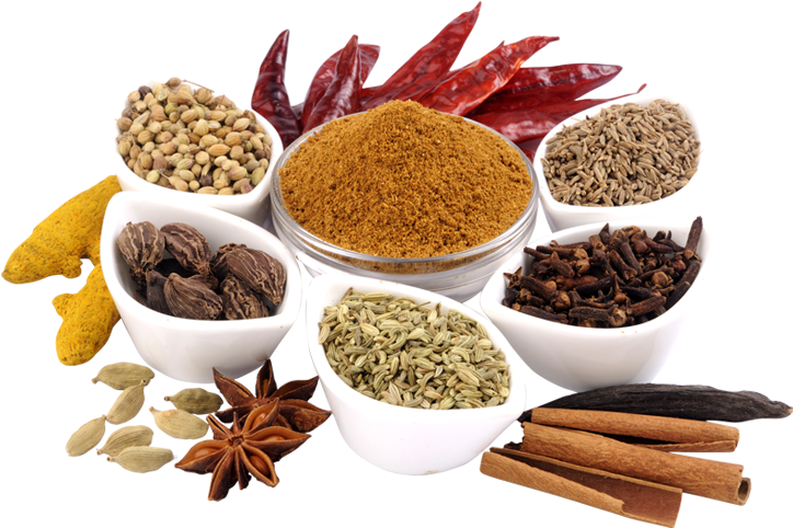 Assorted Spices Collection PNG