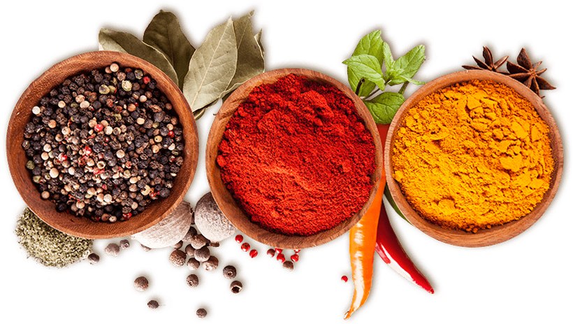 Assorted Spices Selection PNG