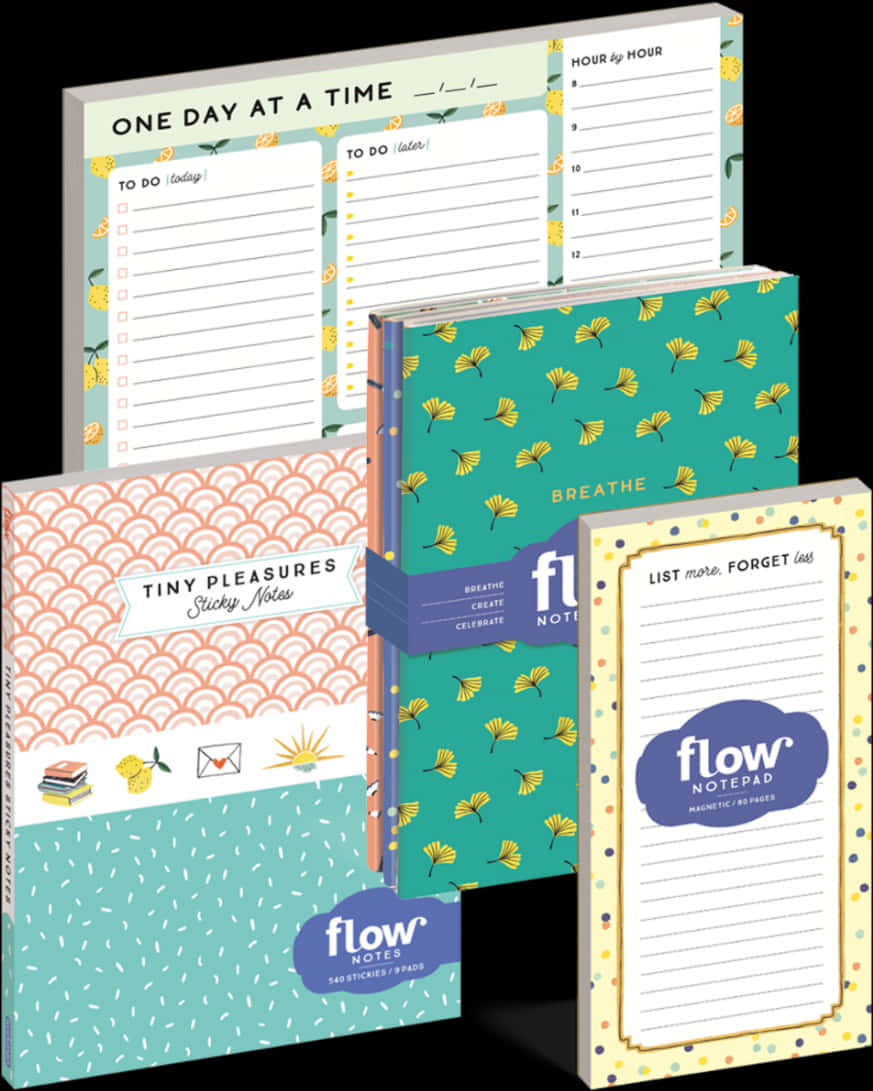 Assorted Stationery Collection PNG