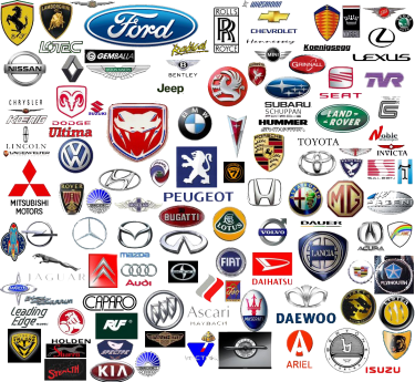 Assorted_ Car_ Brands_ Logos_ Collection PNG