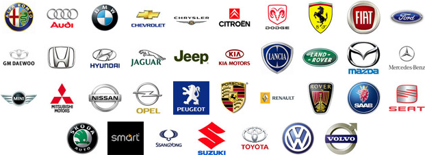 Assorted_ Car_ Brands_ Logos_ Collection PNG