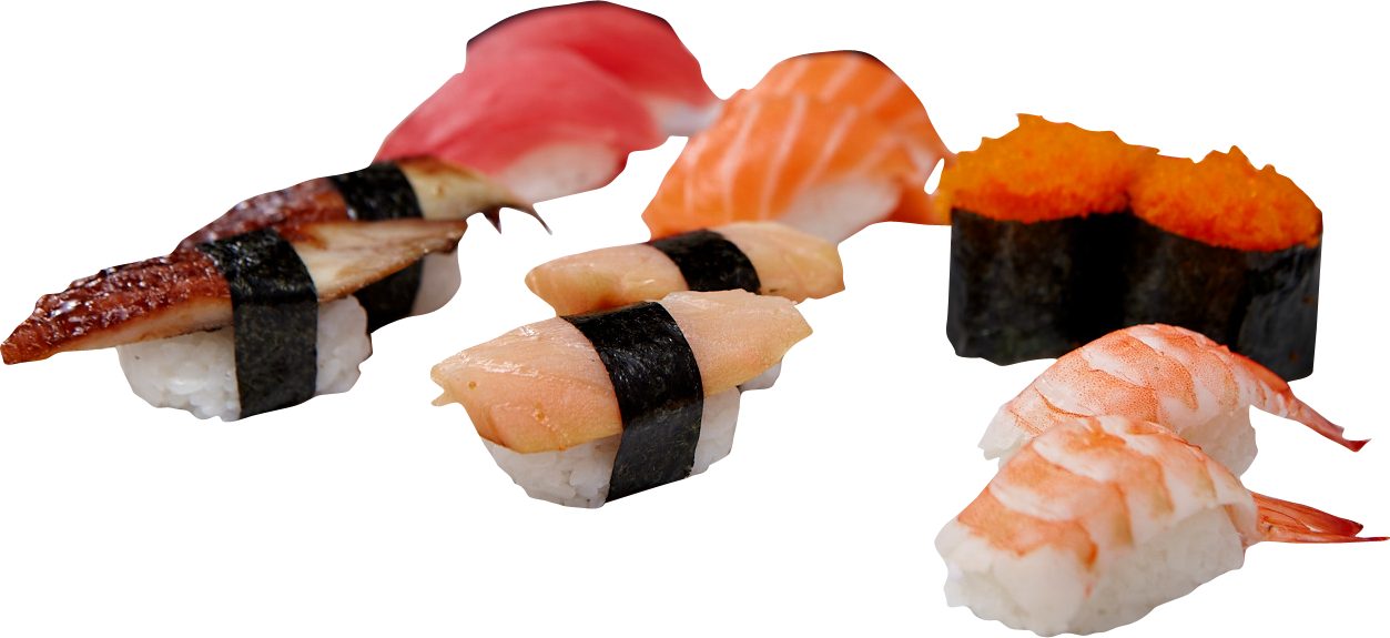 Assorted_ Nigiri_ Sushi_ Selection PNG