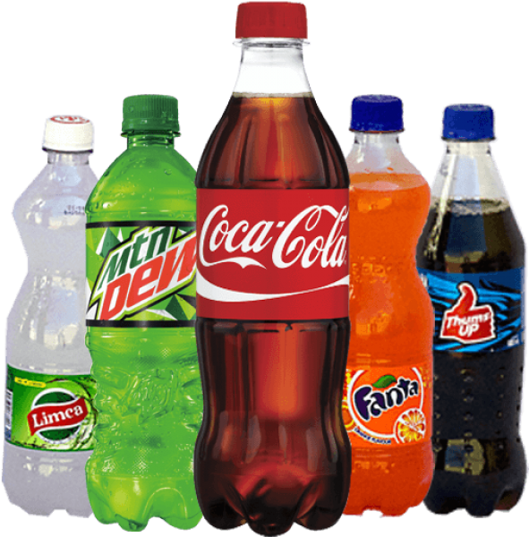 Assorted_ Soft_ Drink_ Bottles_ Collection PNG