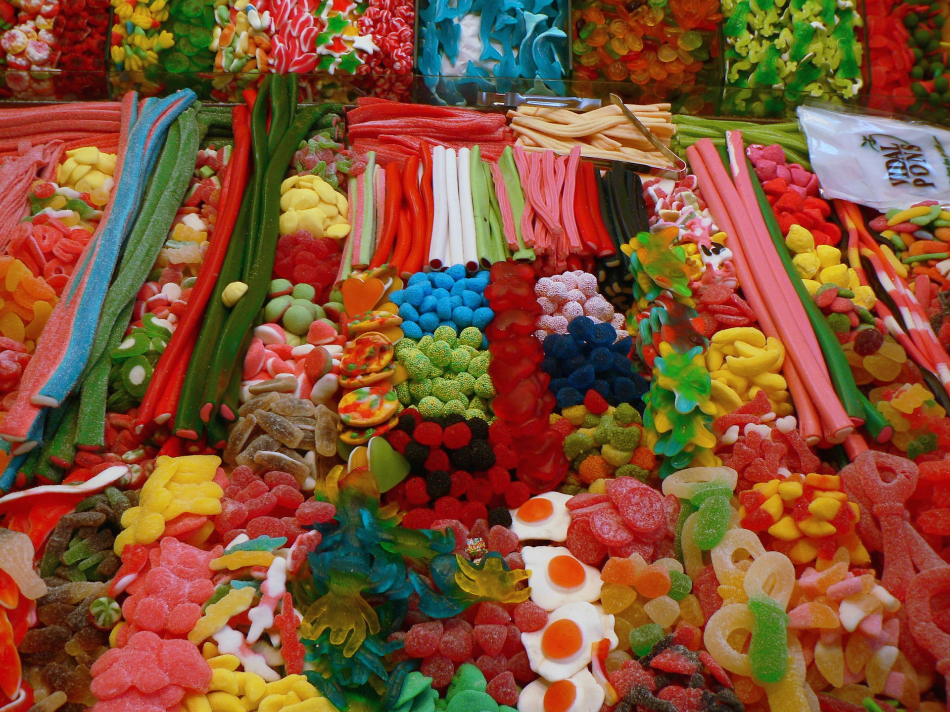 Assorted Chewy Candies Wallpaper