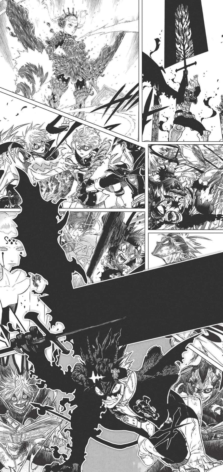 Asta_ Battle_ Sequence_ Black_ Clover_ Manga Wallpaper