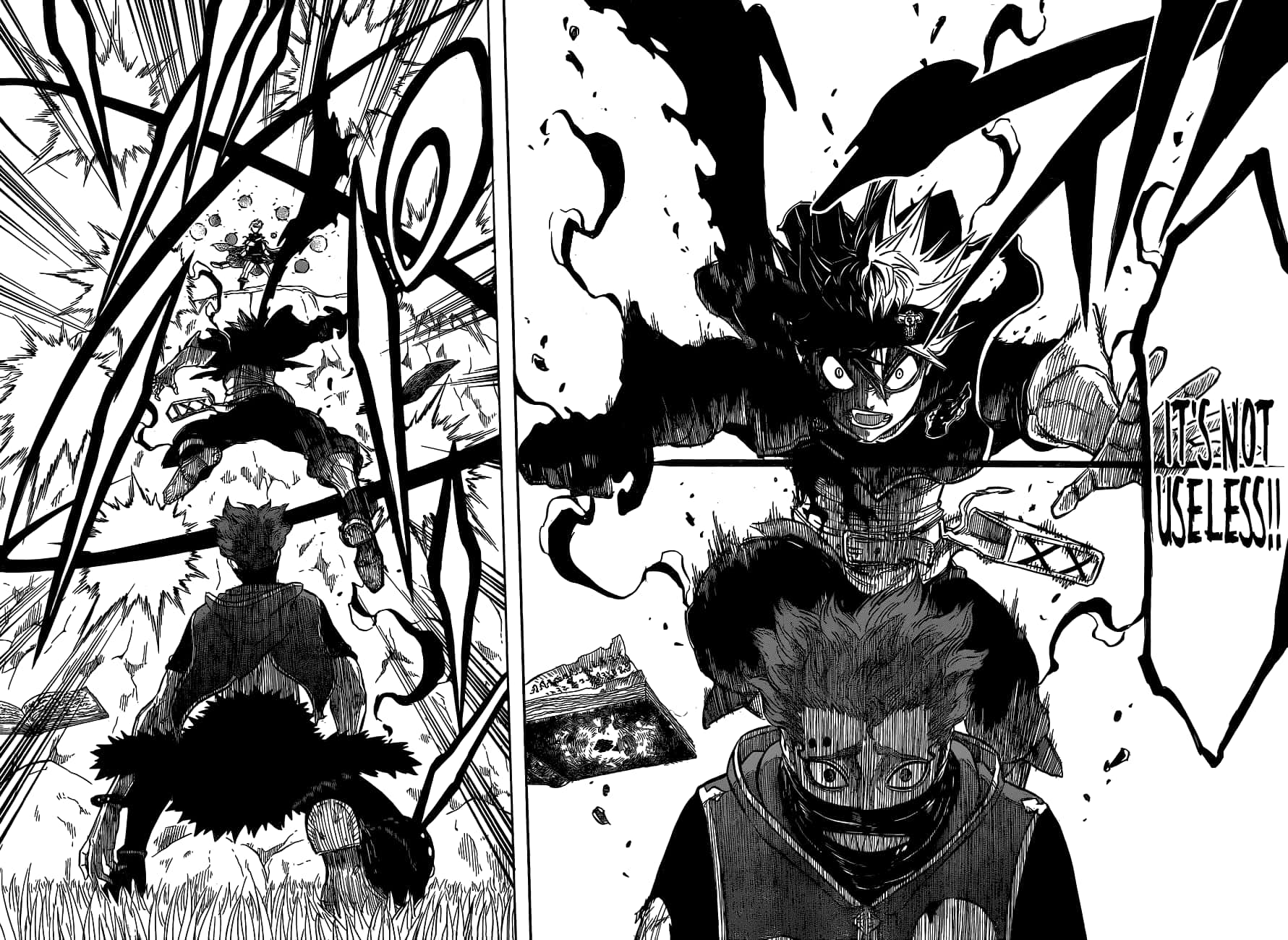 Download Asta Determined Battle Cry Black Clover Manga Wallpaper ...