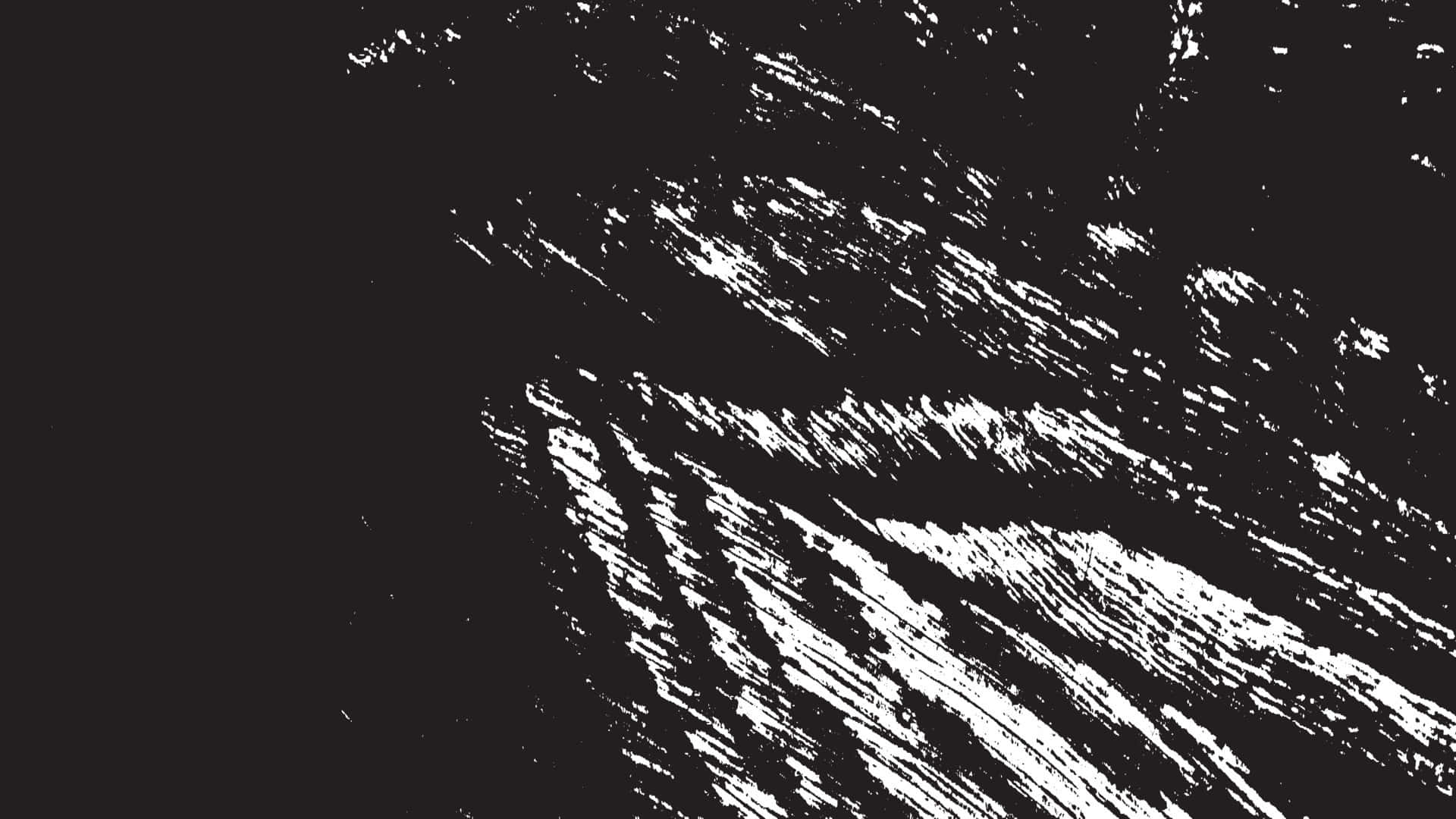 Ästhetischerschwarz-weißer Hintergrund Mit Einer Auflösung Von 1920 X 1080