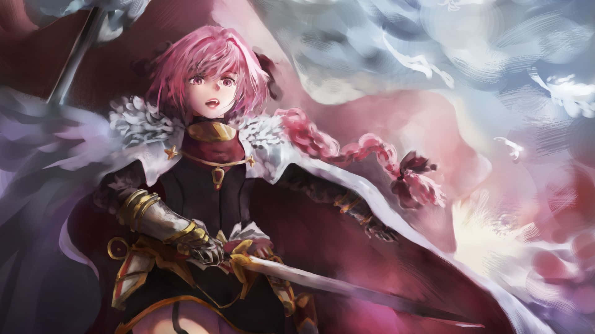 "Cool, collected, and ready for anything; Astolfo never backs down from a challenge."
