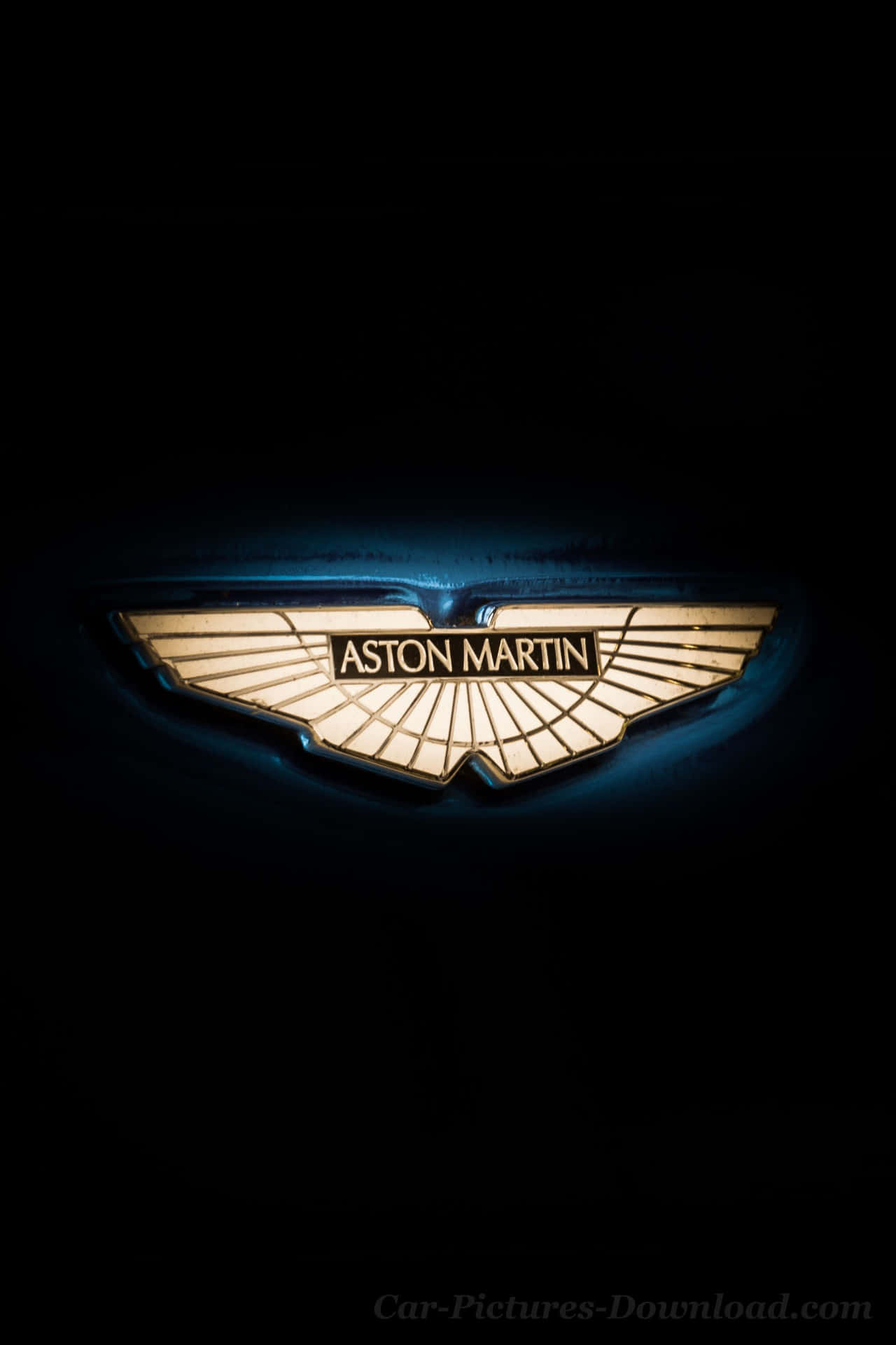 Detikoniske Design Af En Aston Martin.