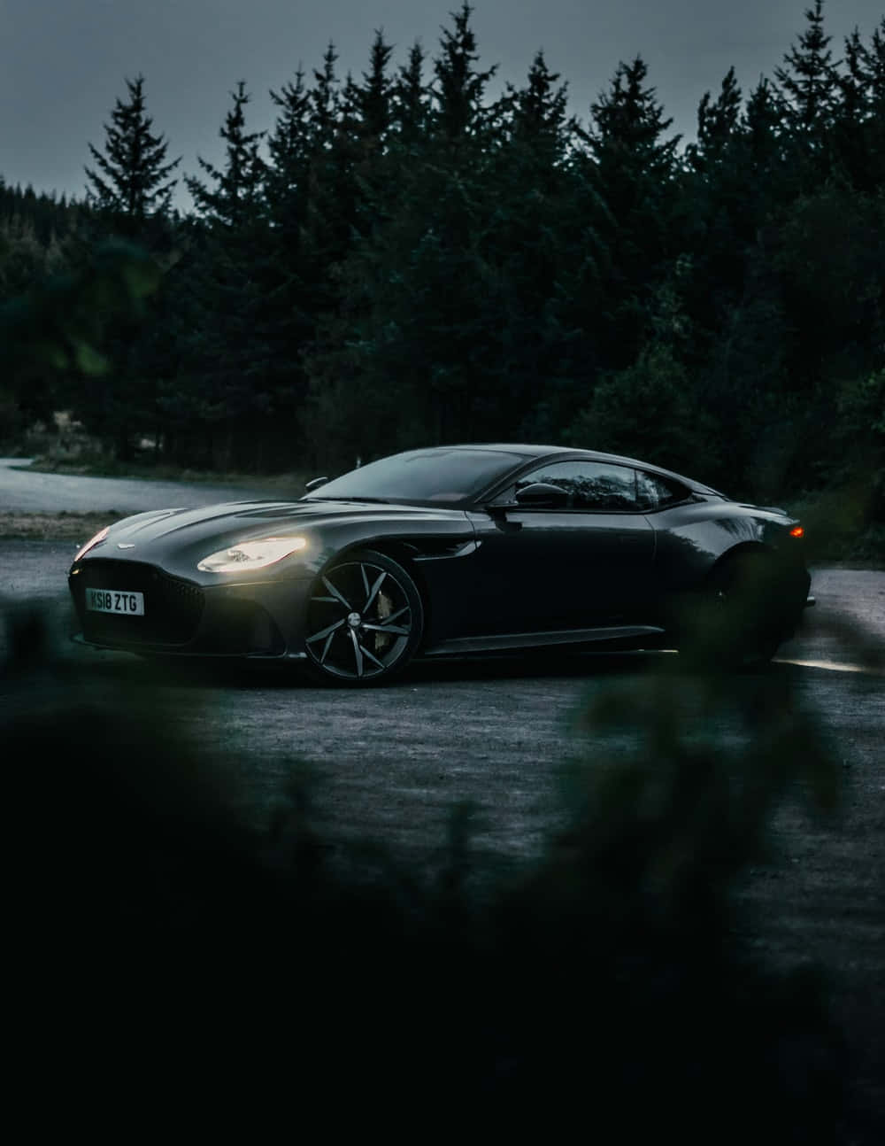 Erlebensie Den Nervenkitzel, Einen Aston Martin Zu Fahren.