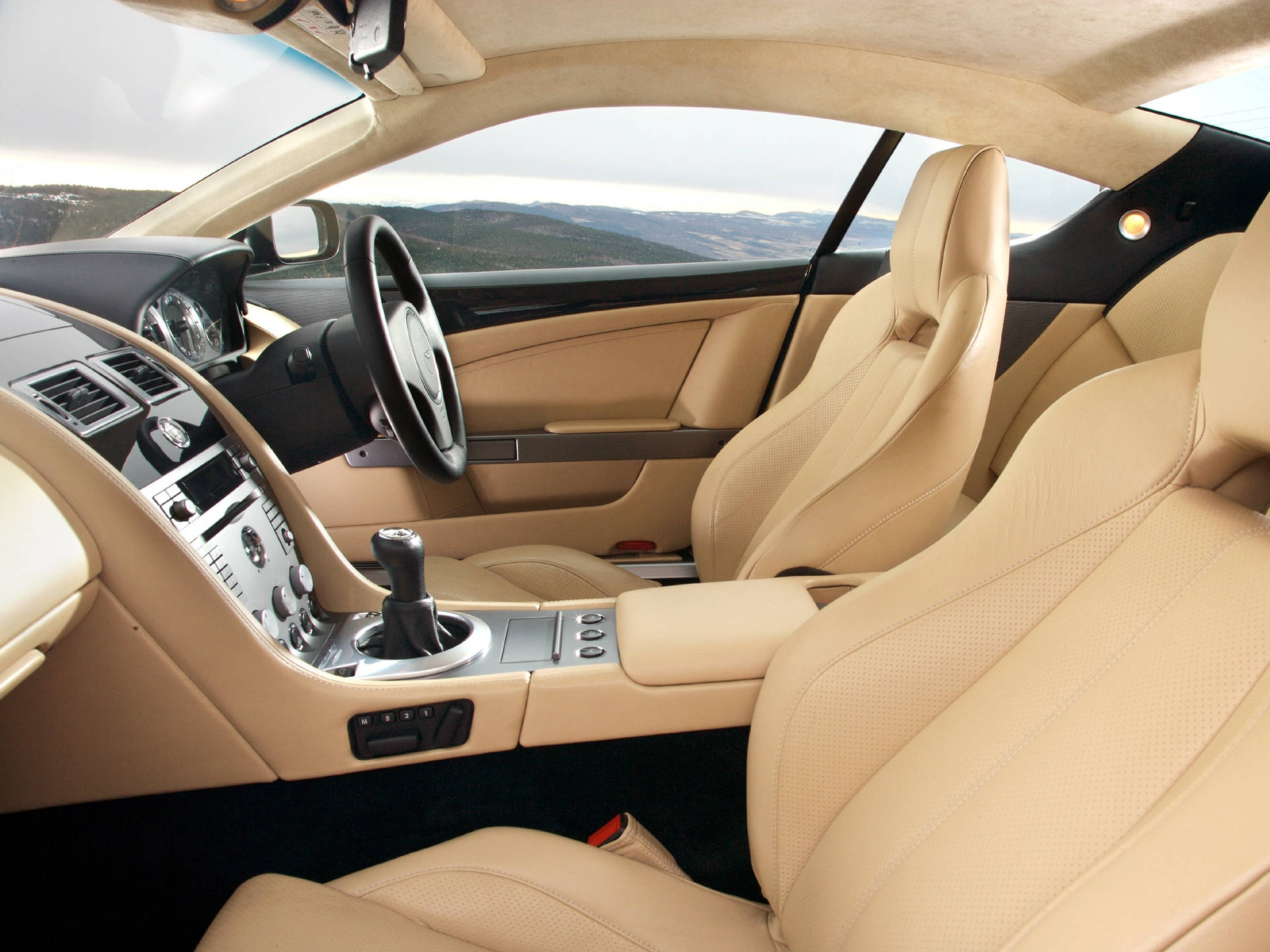 Aston Martin Db9 Beige Interior