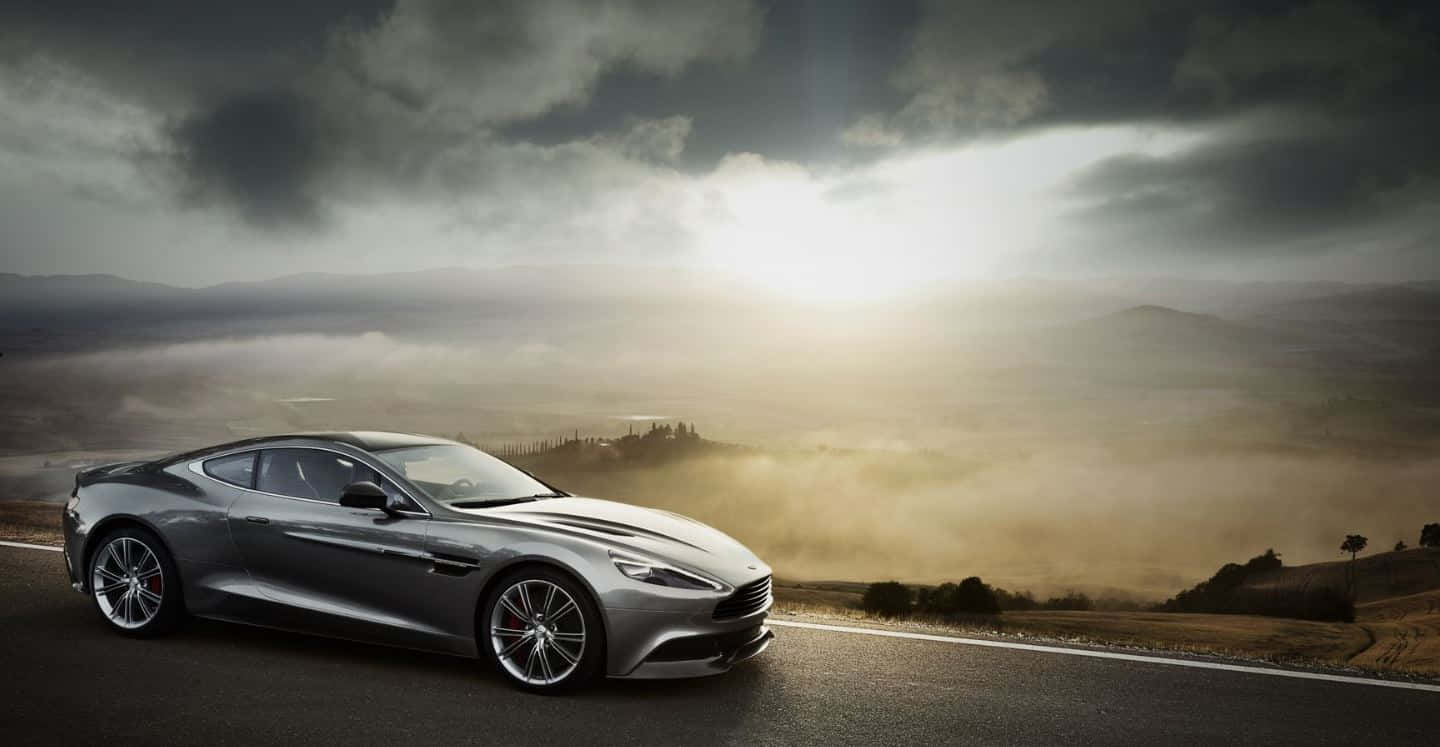 Aston Martin DBS Superleggera - A Masterpiece of Speed and Elegance Wallpaper