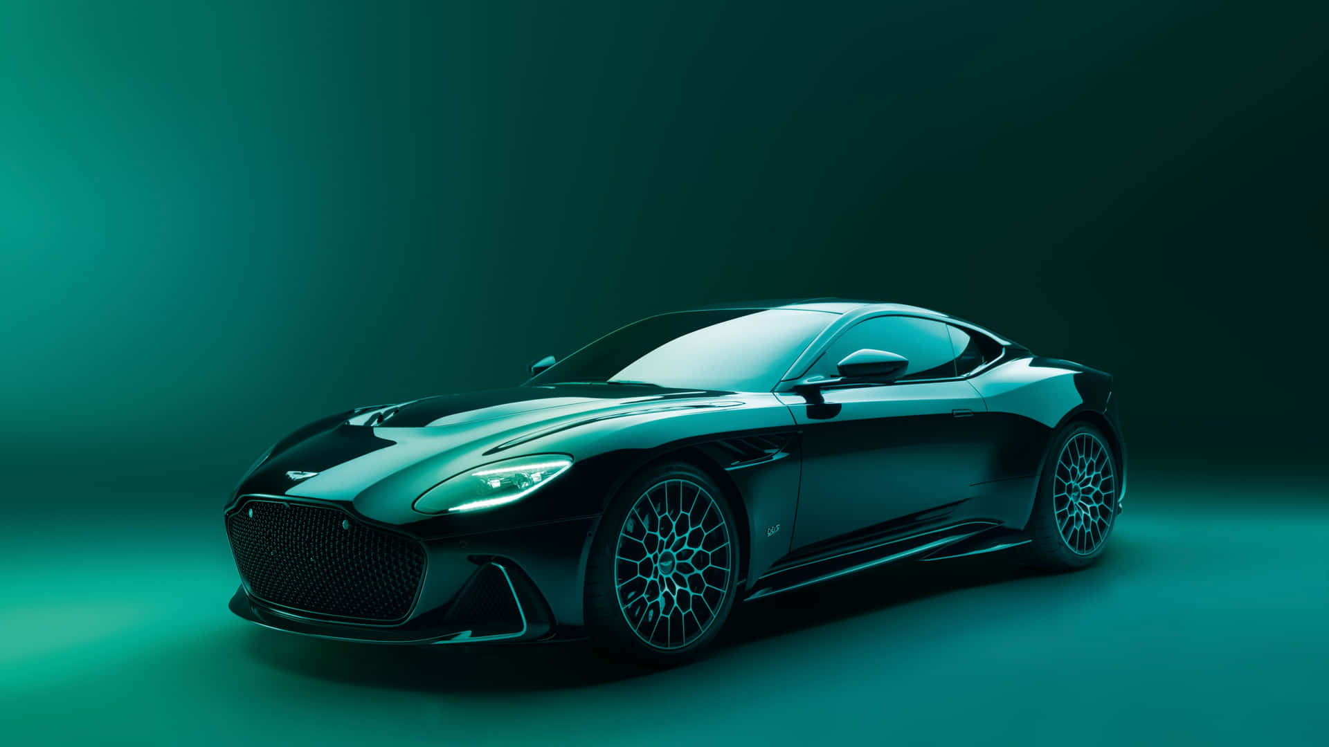 Aston Martin DBS Superleggera in Motion Wallpaper