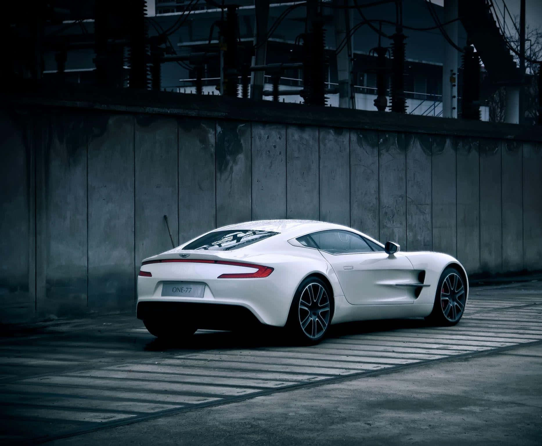 Aston Martin One-77 on the road Wallpaper