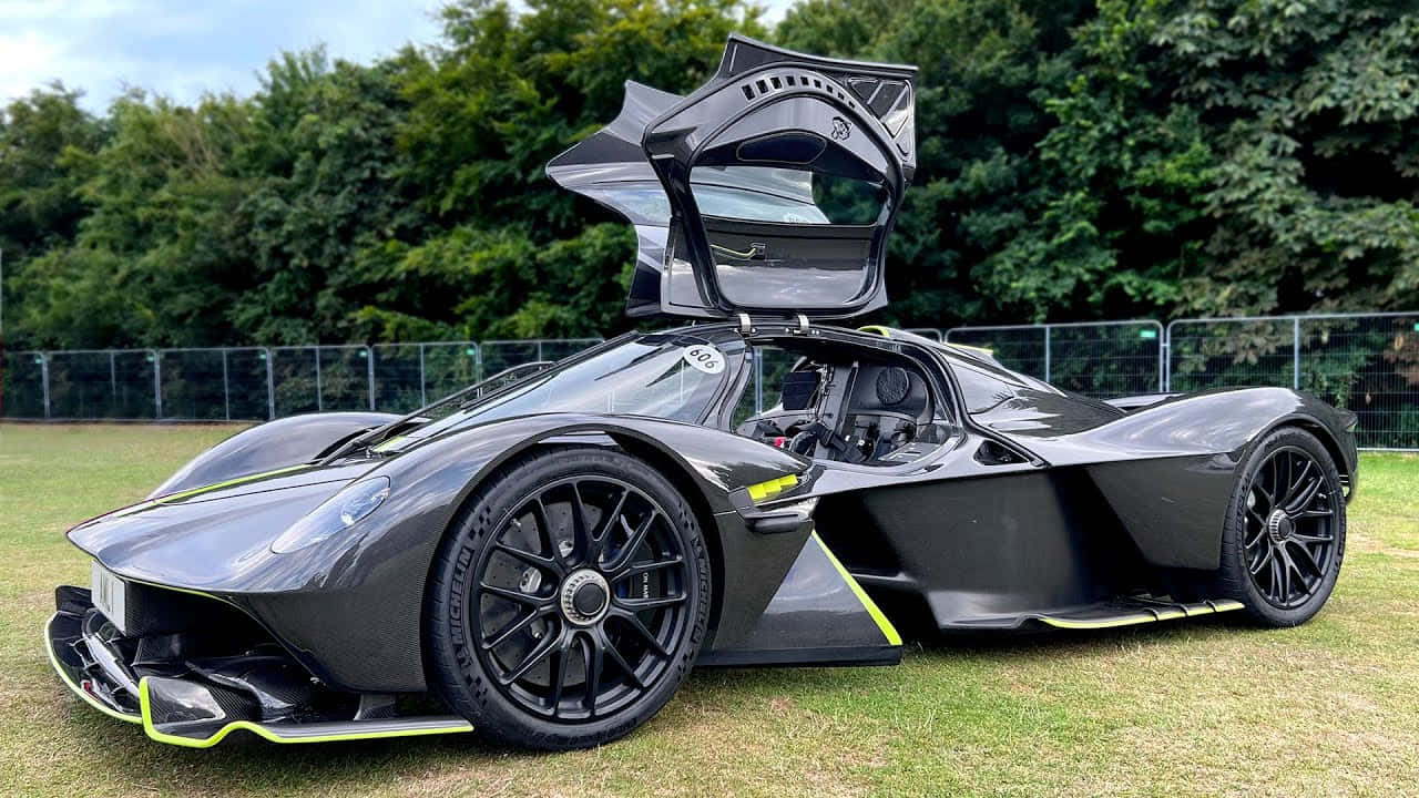 Aston Martin at the luxury car show