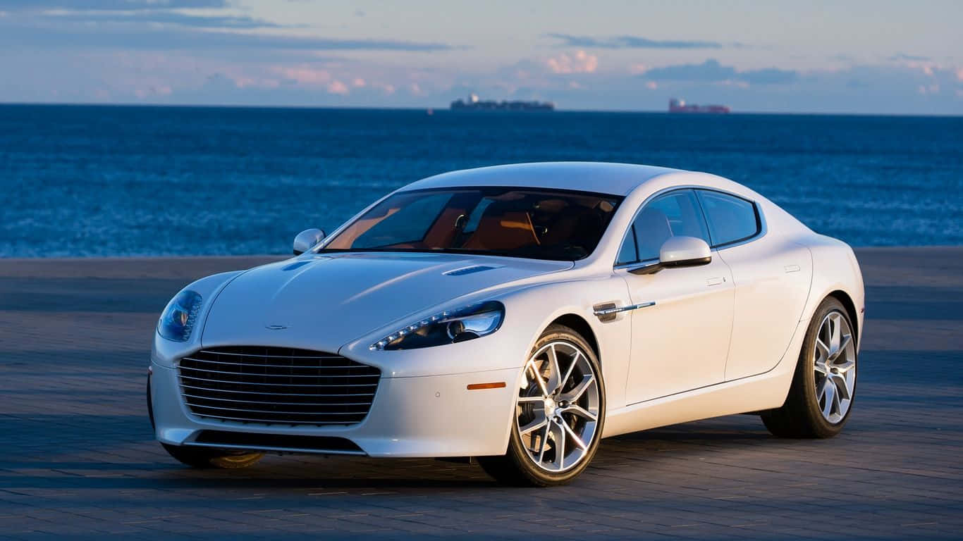 Experience Luxury and Performance with the Aston Martin Rapide S Wallpaper