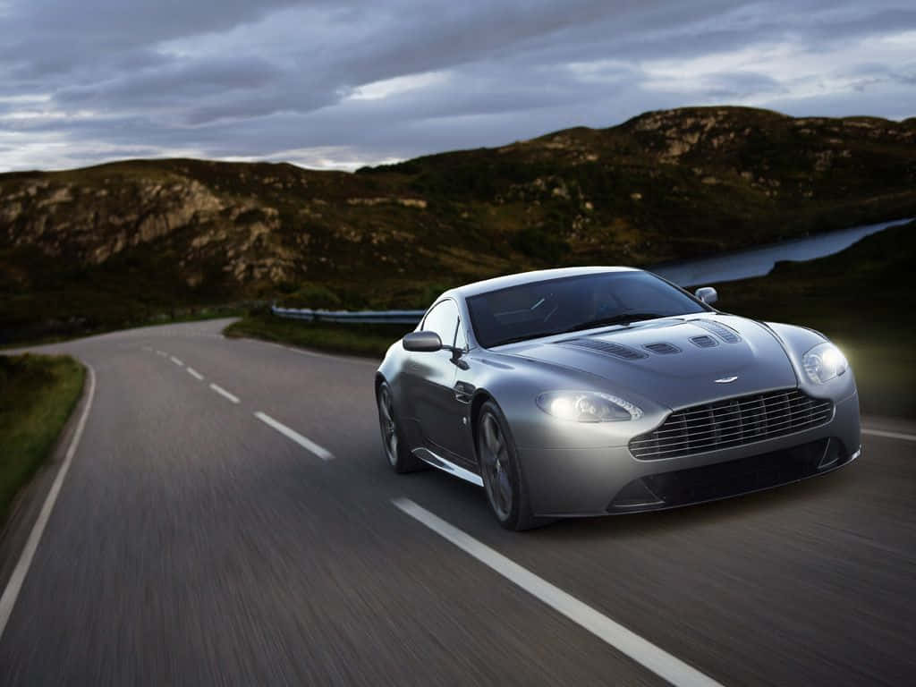 Aston Martin V12 Vantage: Beauty Meets Performance Wallpaper