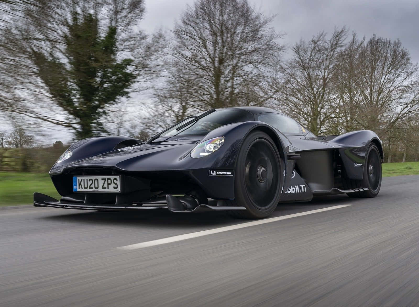 Aston Martin Valkyrie - A Fusion of Hypercar Performance and Luxury Wallpaper