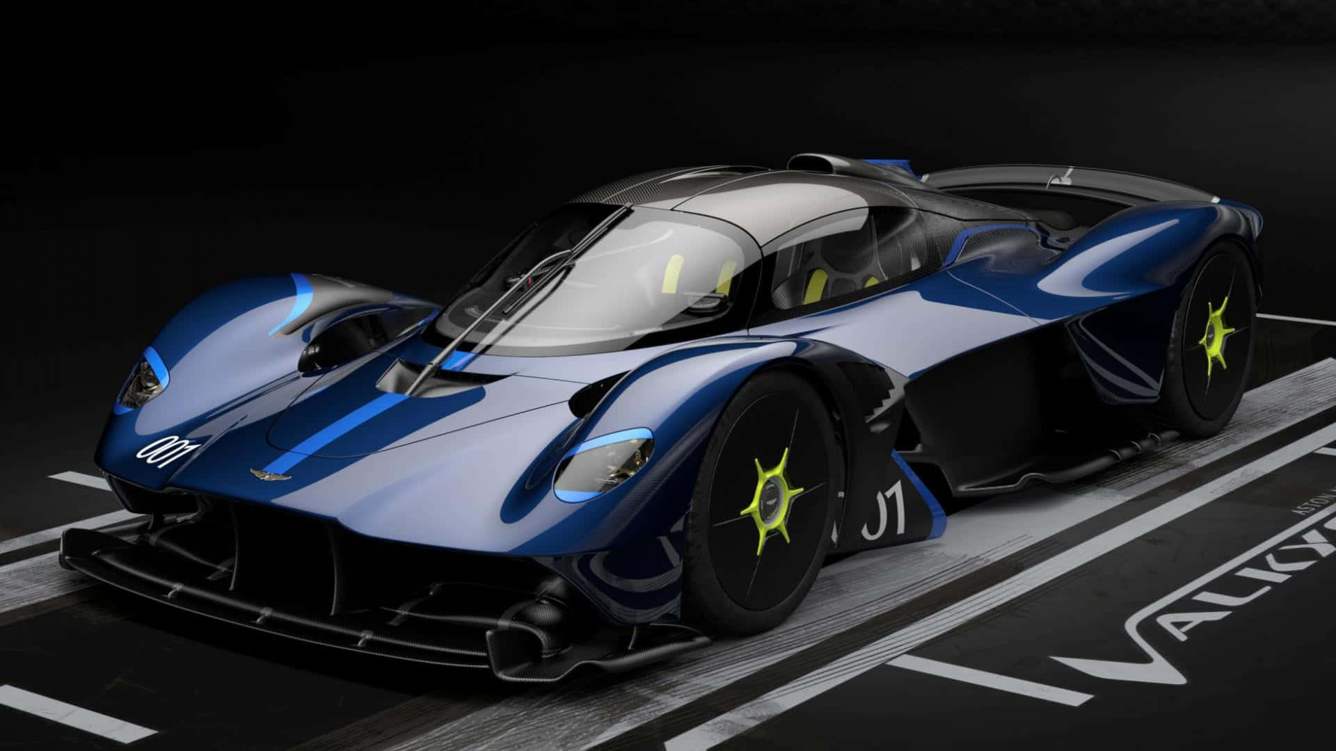 Astonmartin Valkyrie - Una Combinación Perfecta De Belleza Y Rendimiento. Fondo de pantalla