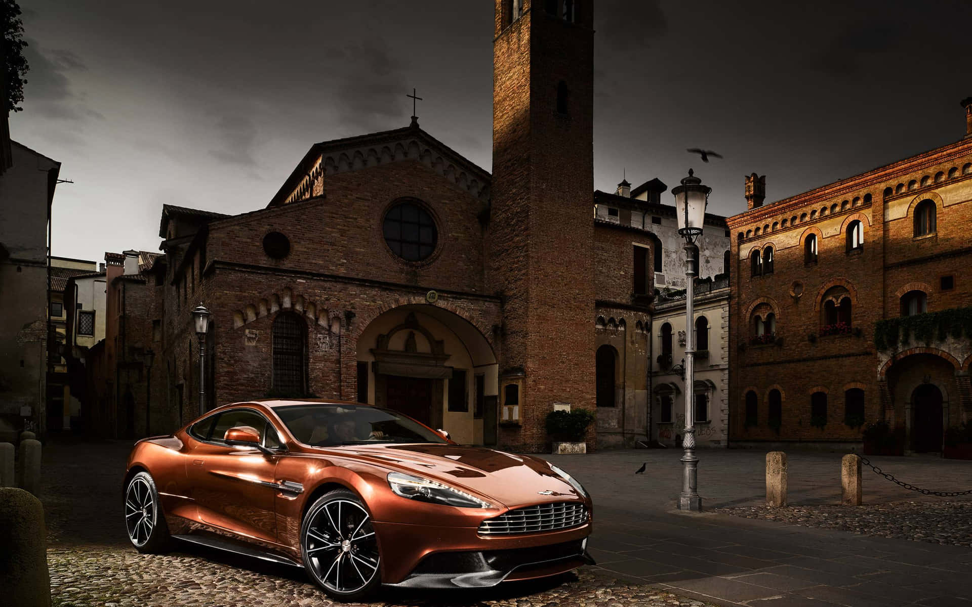 Aston Martin Vanquish: Luxury and Power Wallpaper