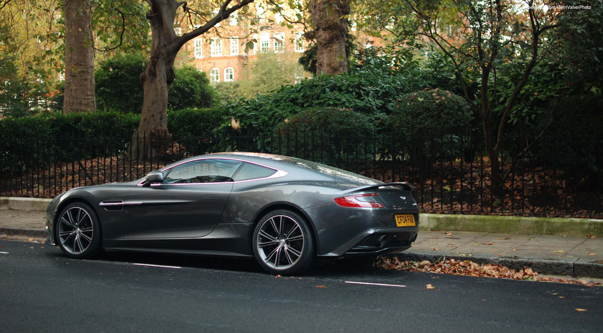 Aston Martin Vanquish - A Symbol of Power and Luxury Wallpaper