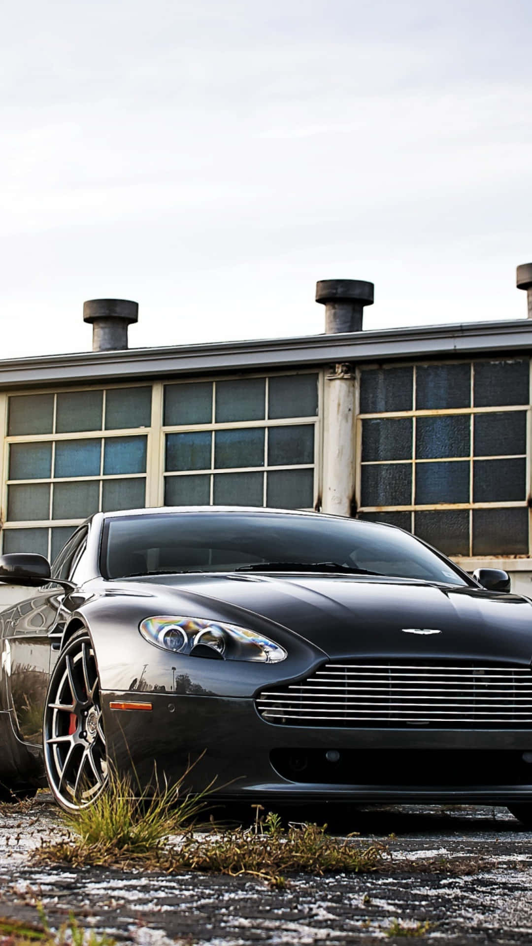 Exquisite 2020 Aston Martin Vantage on a breathtaking landscape Wallpaper