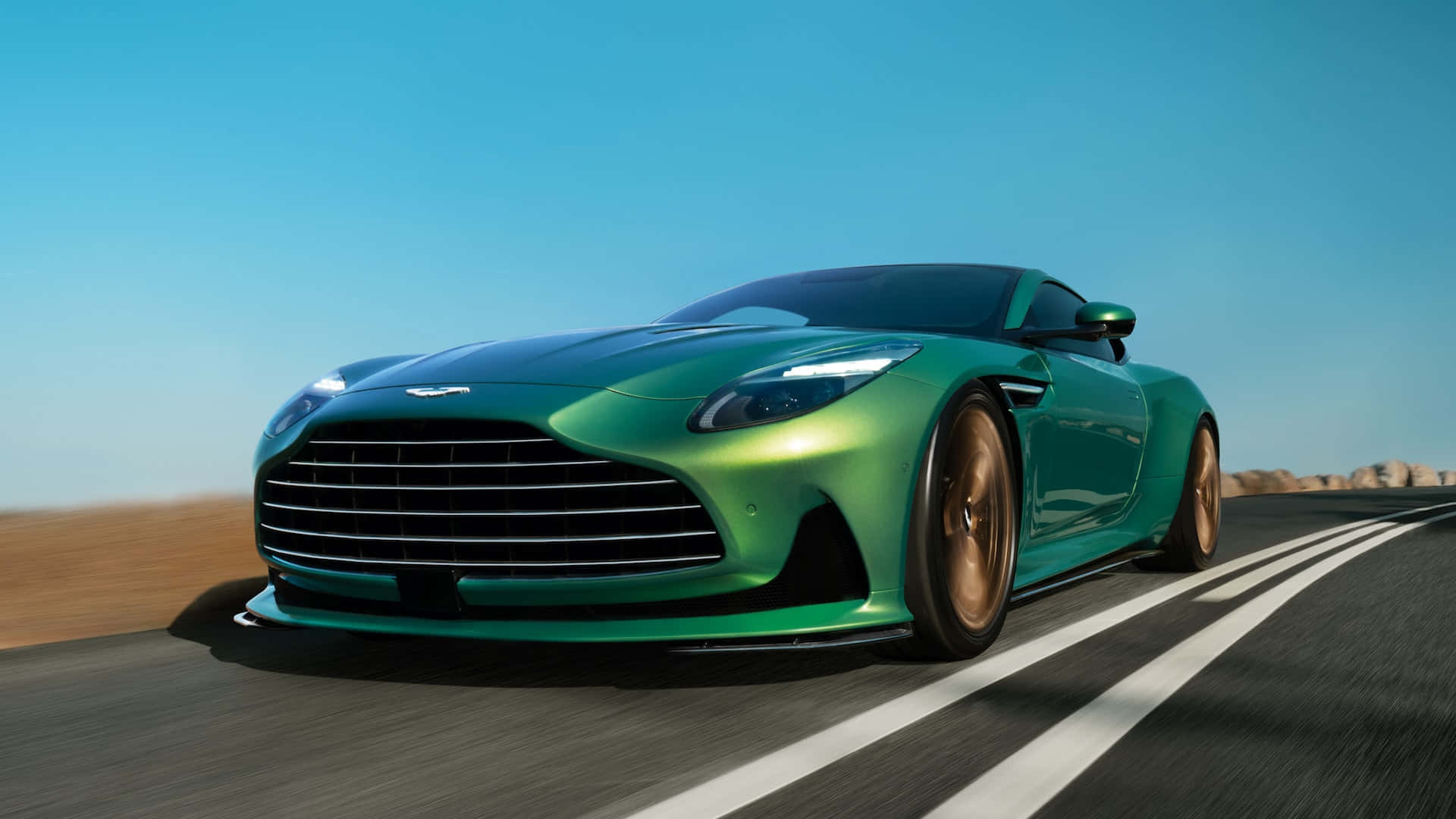Aston Martin Vantage - Exhilarating Performance and Timeless Style Wallpaper