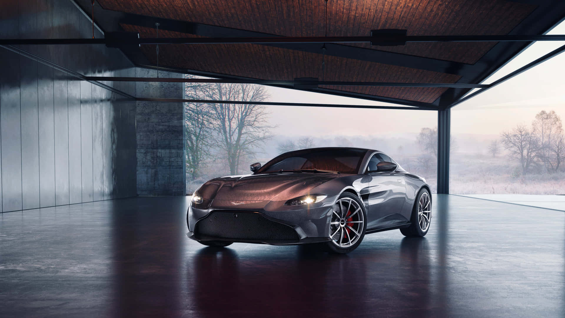 Aston Martin Vantage: Embodying Elegance and Performance Wallpaper