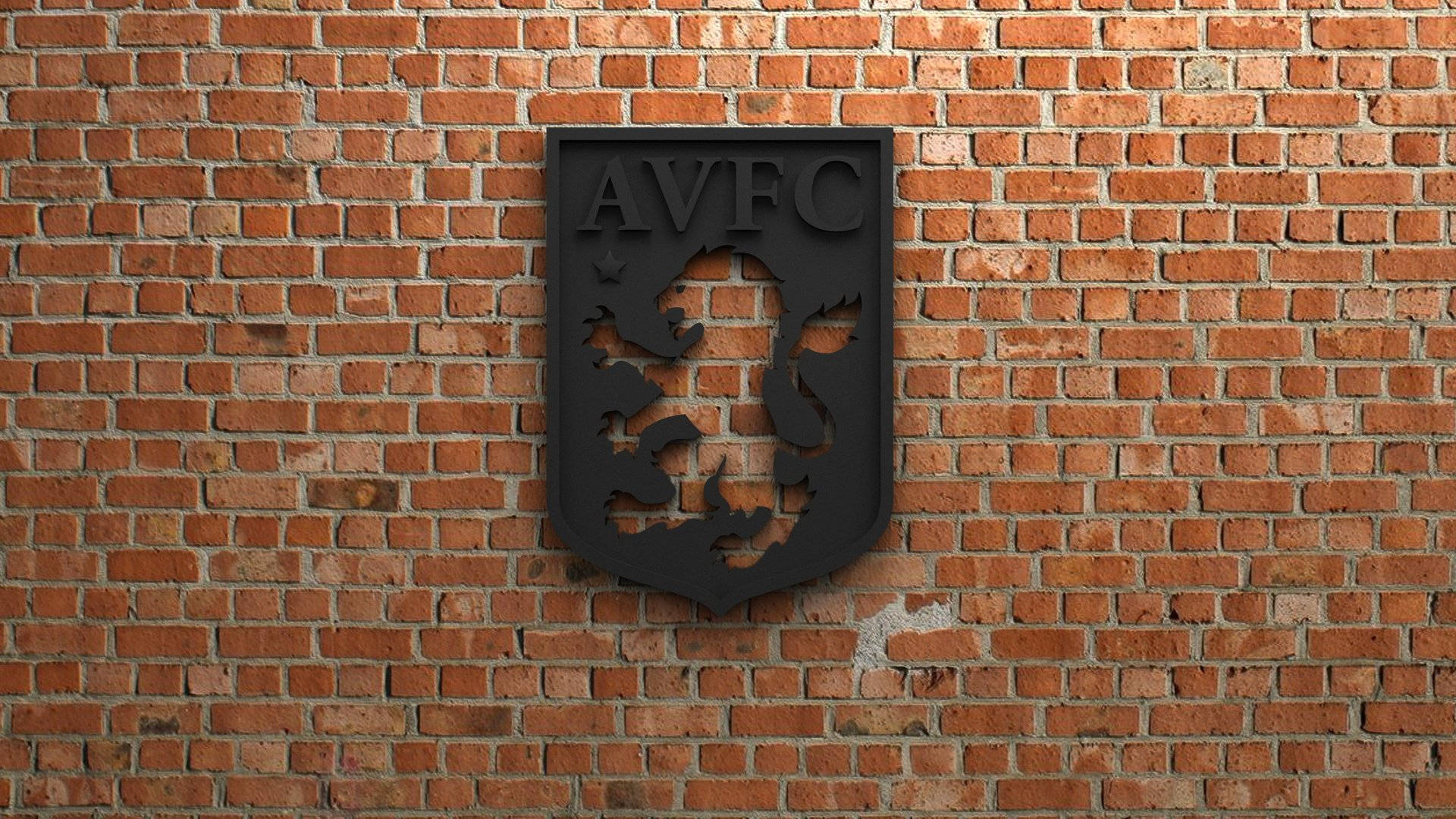 Aston Villa FC Brick Wall Wallpaper