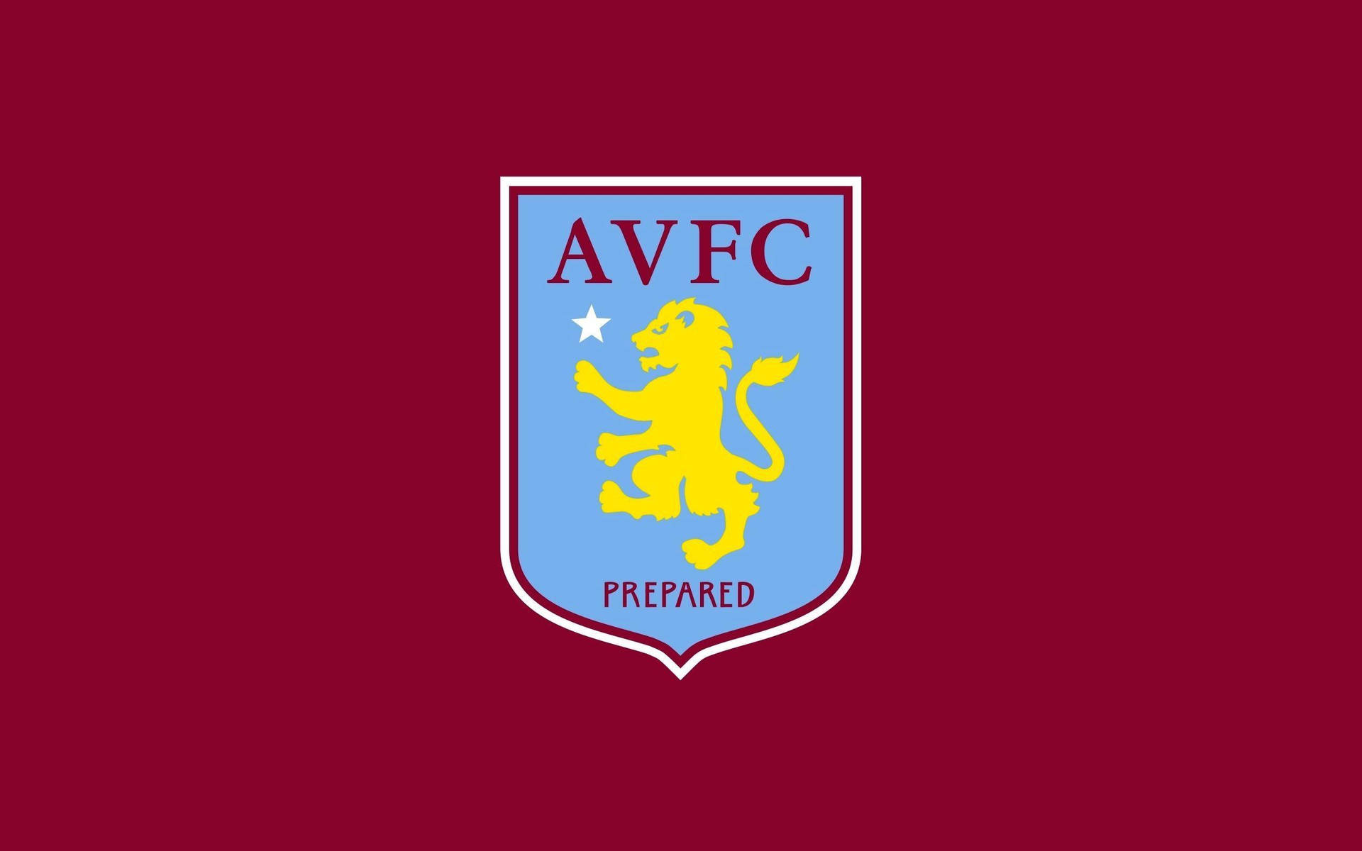 Logodo Aston Villa Fc. Papel de Parede